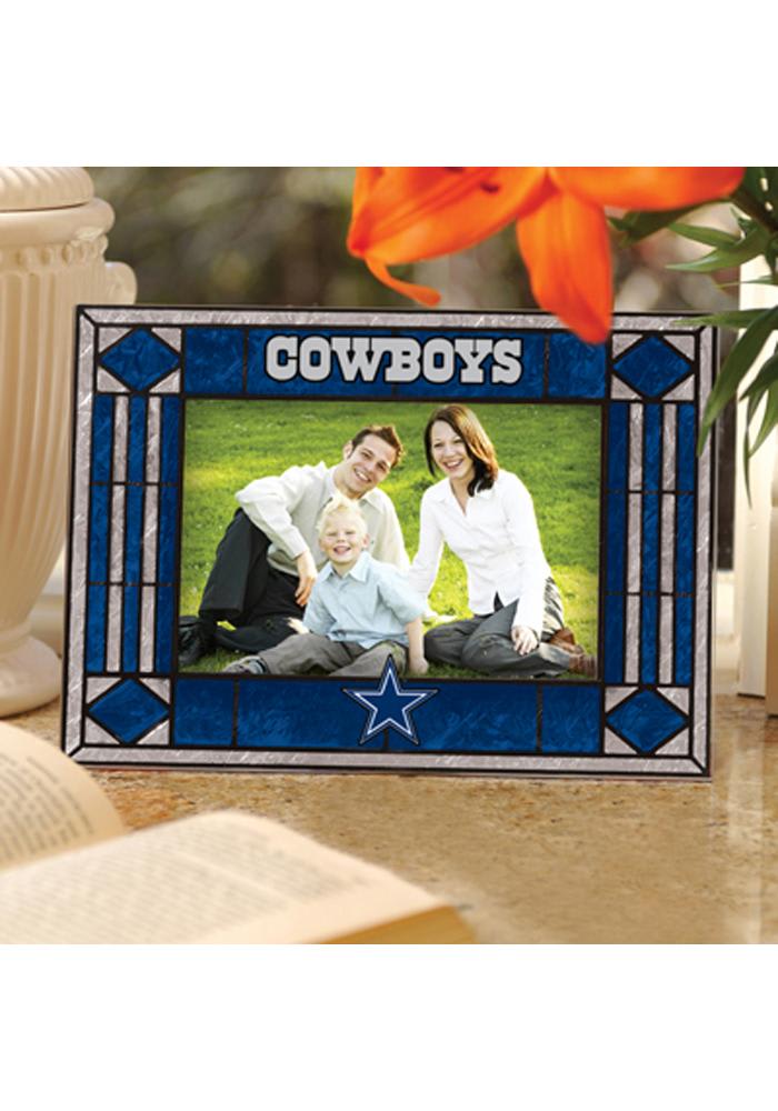 Dallas Cowboys Art-Glass Horizontal Picture Frame