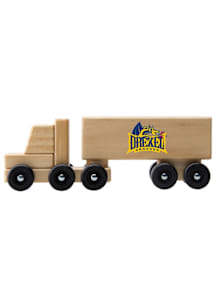 Drexel Dragons Wooden Semi Car