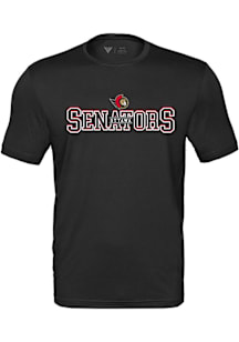 Levelwear Ottawa Senators Black Anthem Journey Short Sleeve T Shirt
