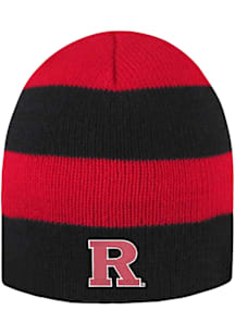 LogoFit Rutgers Scarlet Knights Red Columbia Mens Knit Hat