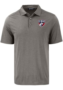 Cutter and Buck FC Dallas Mens Graphite Coastline Eco Short Sleeve Polo