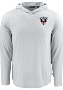 Cutter and Buck DC United Mens Grey Coastline Eco Hood