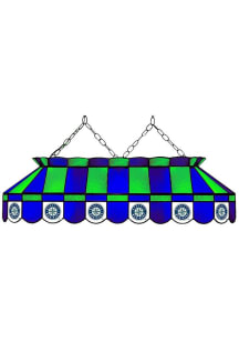 Seattle Mariners 40 Inch Stained Glass Blue Billiard Lamp