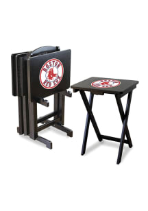 Boston Red Sox 4 Pack TV Tray Set