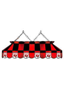 Tampa Bay Buccaneers 40 Inch Stained Glass Red Billiard Lamp