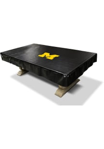 Black Michigan Wolverines 8 Foot Deluxe Pool Table Cover Pool Table