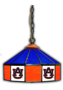 Auburn Tigers 14 Inch Stained Glass Pub Lamp
