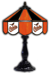 Baltimore Orioles 21 Inch Glass Pub Lamp
