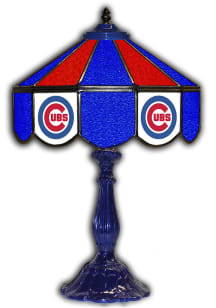 Chicago Cubs 21 Inch Glass Pub Lamp