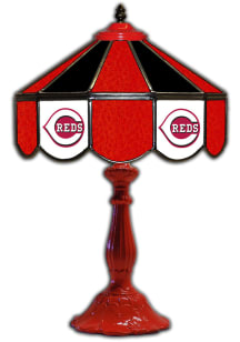 Cincinnati Reds 21 Inch Glass Pub Lamp