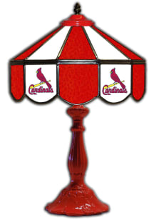 St Louis Cardinals 21 Inch Glass Pub Lamp