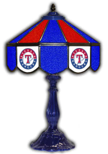 Texas Rangers 21 Inch Glass Pub Lamp