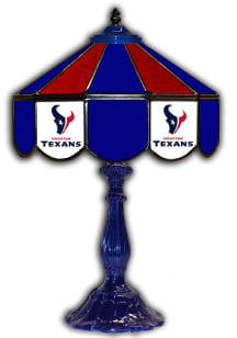 Houston Texans 21 Inch Glass Pub Lamp