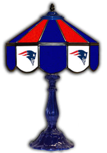 New England Patriots 21 Inch Glass Pub Lamp