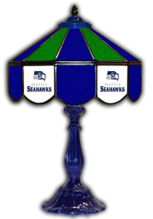 Seattle Seahawks 21 Inch Glass Pub Lamp