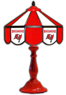 Tampa Bay Buccaneers 21 Inch Glass Pub Lamp