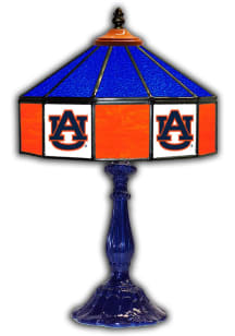 Auburn Tigers 21 Inch Glass Pub Lamp