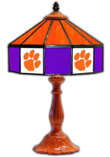 Clemson Tigers 21 Inch Glass Pub Lamp