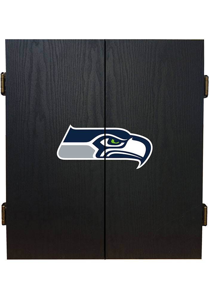 Seattle Seahawks Fan Dart Board Cabinet