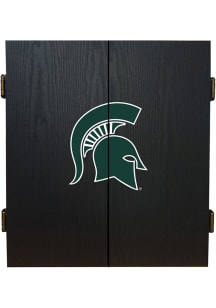 Michigan State Spartans Fan Dart Board Cabinet