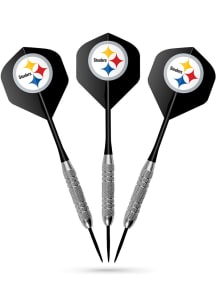 Pittsburgh Steelers Fan Set Dart Board Cabinet