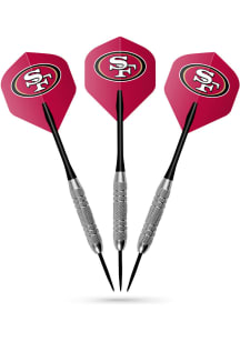 San Francisco 49ers Fan Set Dart Board Cabinet