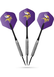 Minnesota Vikings Fan Set Dart Board Cabinet
