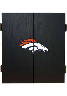 Denver Broncos Fan Dart Board Cabinet