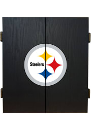 Pittsburgh Steelers Fan Dart Board Cabinet