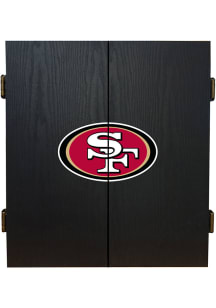 San Francisco 49ers Fan Dart Board Cabinet