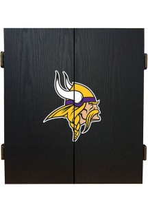 Minnesota Vikings Fan Dart Board Cabinet
