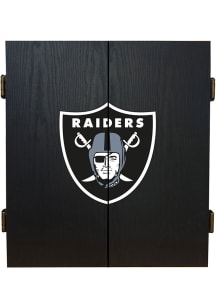 Las Vegas Raiders Fan Dart Board Cabinet
