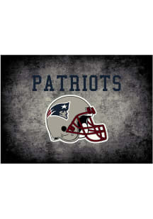 New England Patriots 4x6 Distressed Interior Rug