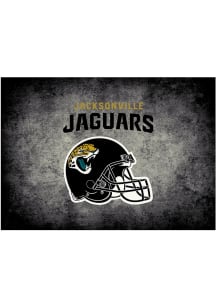 Jacksonville Jaguars 4x6 Distressed Interior Rug