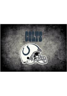 Indianapolis Colts 4x6 Distressed Interior Rug