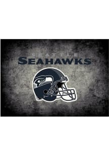 Seattle Seahawks 4x6 Distressed Interior Rug