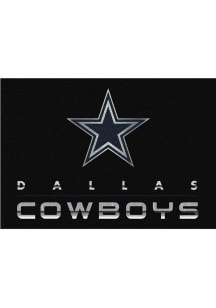 Dallas Cowboys 4x6 Chrome Interior Rug