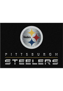 Pittsburgh Steelers 4x6 Chrome Interior Rug
