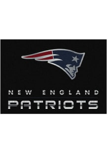 New England Patriots 4x6 Chrome Interior Rug