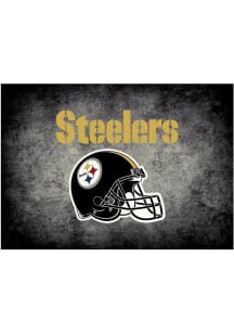 Pittsburgh Steelers 6x8 Distressed Interior Rug