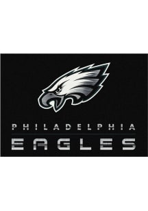Philadelphia Eagles 6x8 Chrome Interior Rug