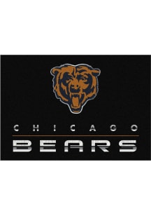 Chicago Bears 6x8 Chrome Interior Rug