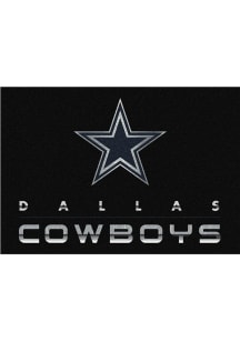 Dallas Cowboys 8x11 Chrome Interior Rug