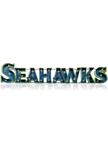 Seattle Seahawks Recycled Metal Marquee Sign
