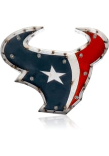 Houston Texans Recycled Metal Logo Marquee Sign