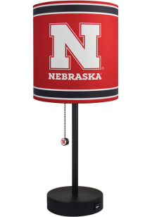 Nebraska Cornhuskers Logo Table Lamp