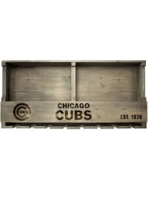 Chicago Cubs Reclaimed Bar Shelf Wine Accessory