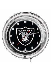 Las Vegas Raiders 14 Inch Neon Wall Clock