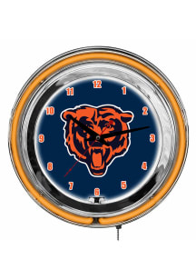 Chicago Bears 14 Inch Neon Wall Clock