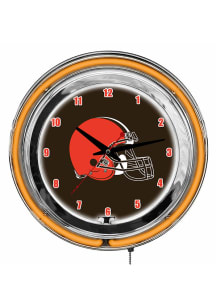 Cleveland Browns 14 Inch Neon Wall Clock
